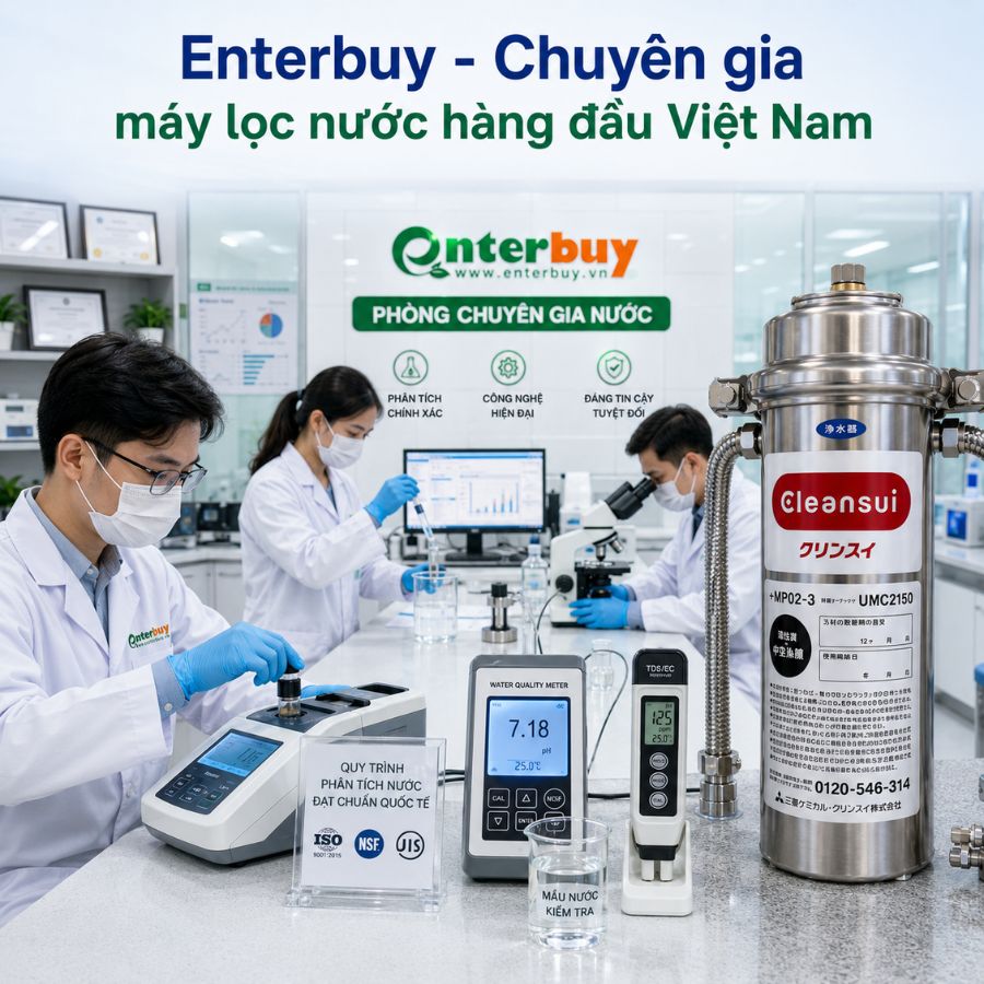 Enterbuy - Chuyên gia máy lọc nước hàng đầu Việt Nam