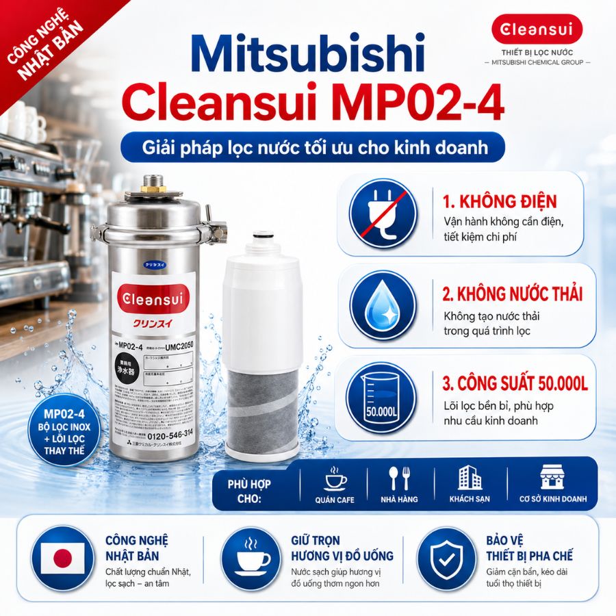 Không điện - Không nước thải - Công suất 50.000L