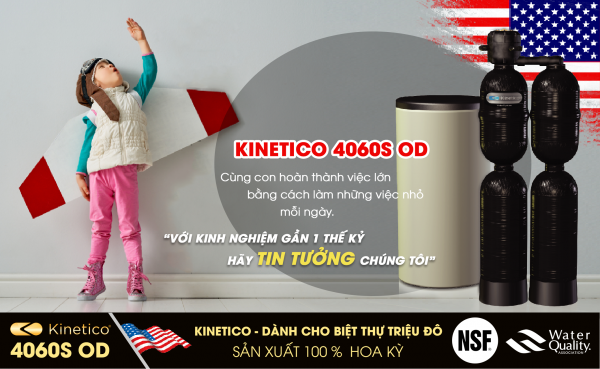 Hệ thống lọc nước tổng biệt thự cao cấp Kinetico 4060S