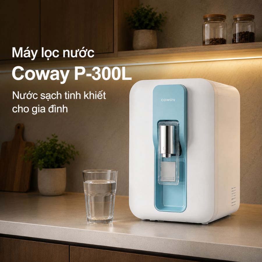 "Máy lọc nước Coway P-300L - Nước sạch tinh khiết cho gia đình