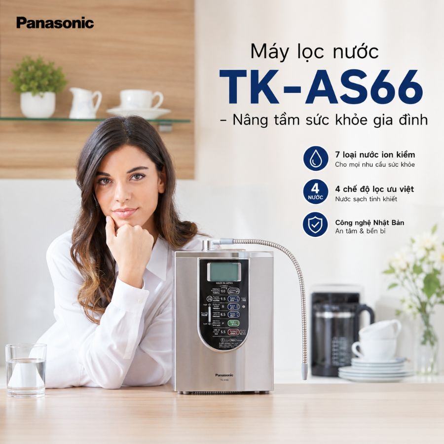Máy lọc nước TK-AS66 - Nâng tầm sức khỏe gia đình