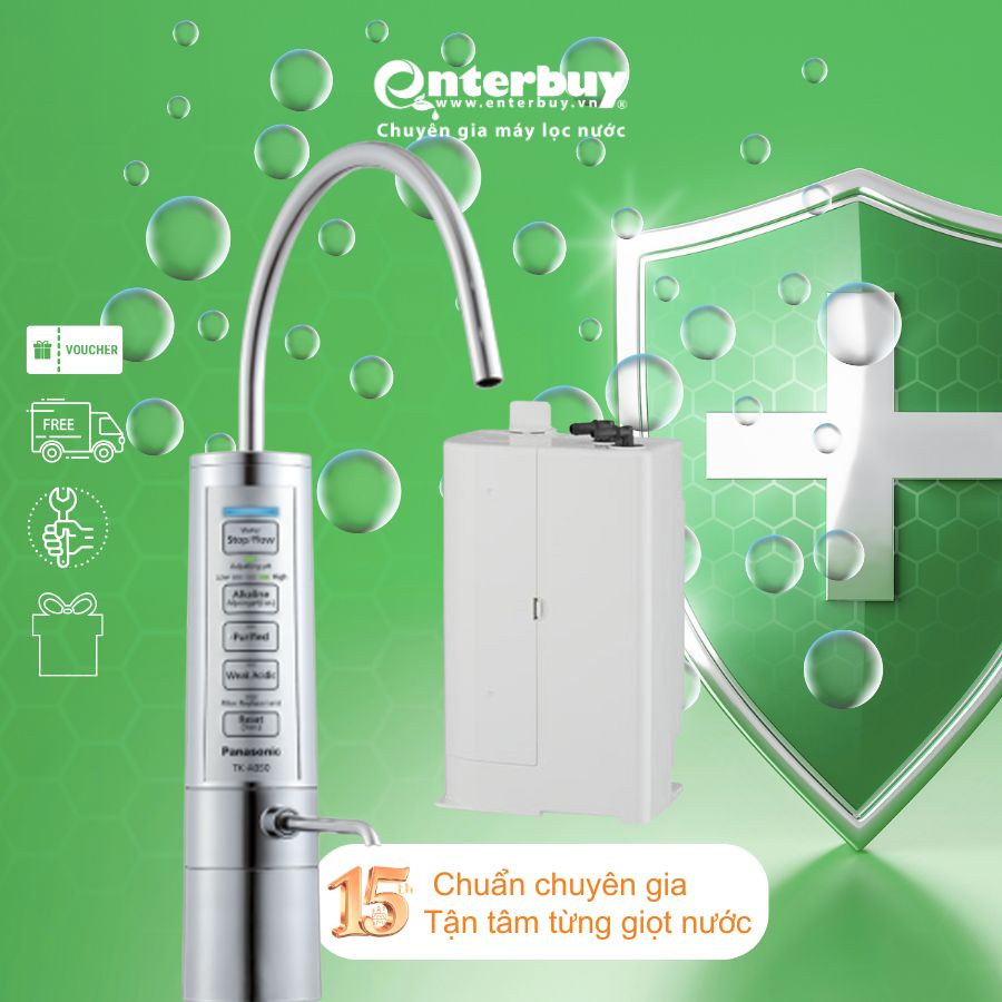 Máy lọc nước ion kiềm Panasonic TK-AB50