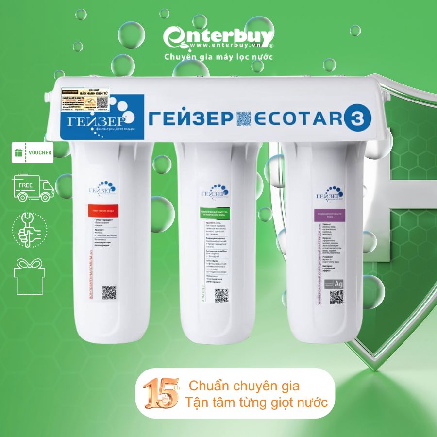 Máy lọc nước nano Geyser Ecotar 3