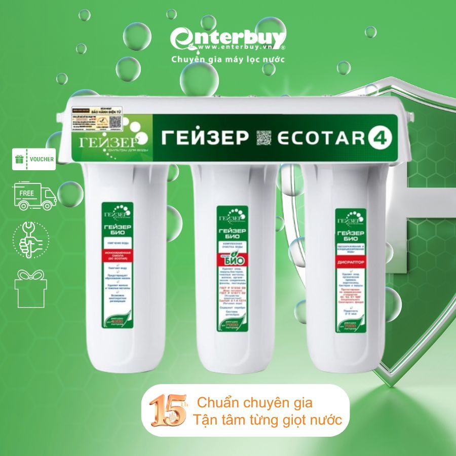 Máy lọc nước nano Geyser Ecotar 4