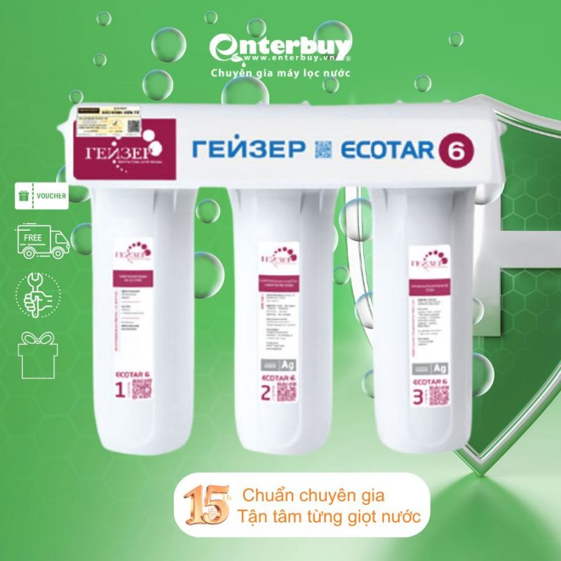 Máy lọc nước Ion Canxi Geyser Ecotar 6