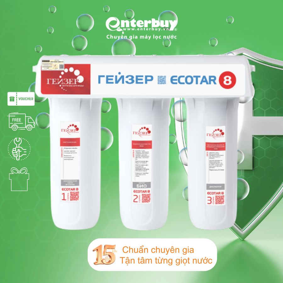 Máy lọc nước nano Geyser Ecotar 8