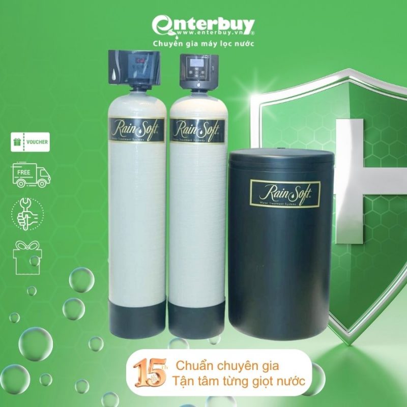 Máy lọc nước tổng làm mềm nước Rainsoft EC5 250CV