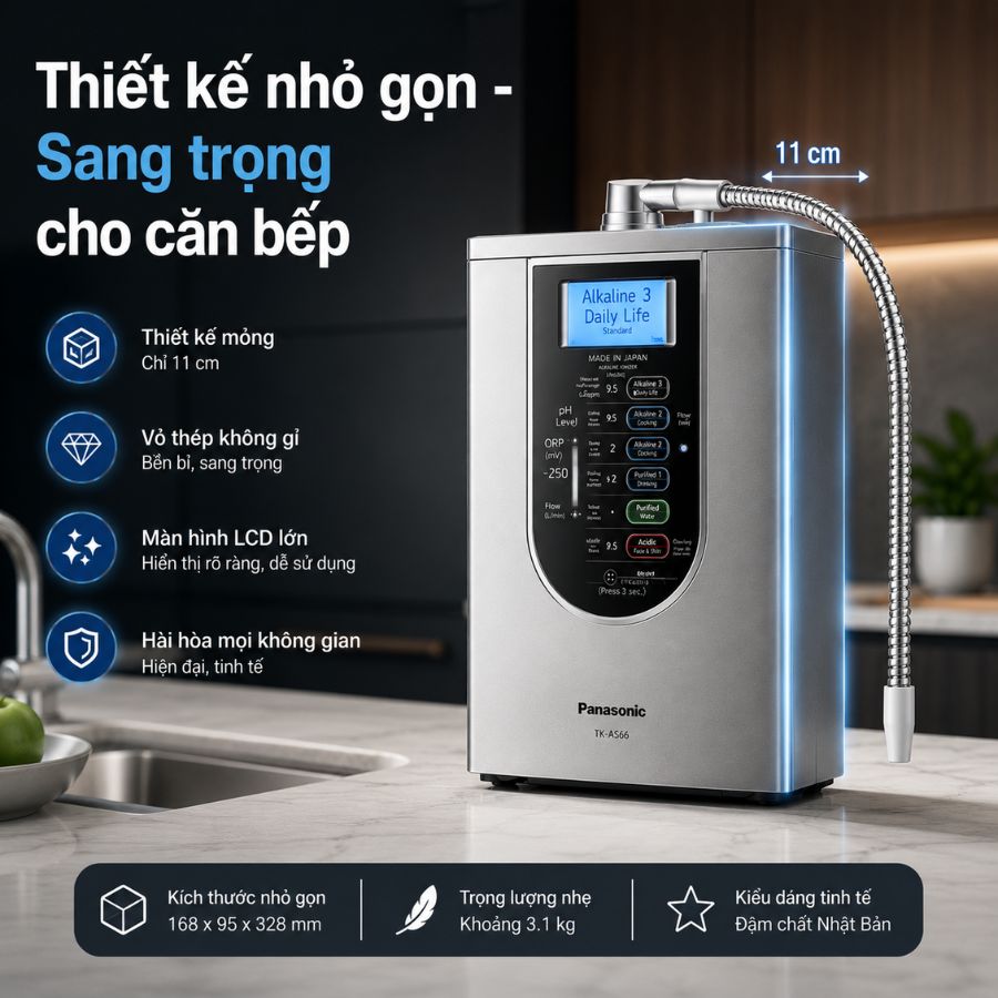 Thiết kế nhỏ gọn - Sang trọng cho căn bếp
