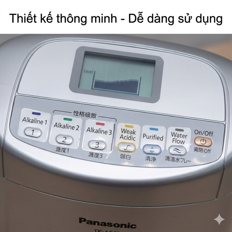 Thiết kế thông minh - Dễ dàng sử dụng