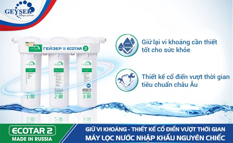 Máy lọc nước Nano Geyser Ecotar 2