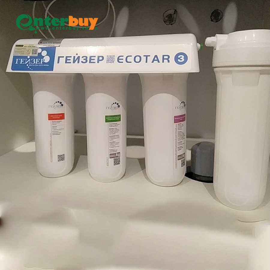 Công trình lắp đặt trực tiếp máy lọc nước nano Geyser Ecotar 3