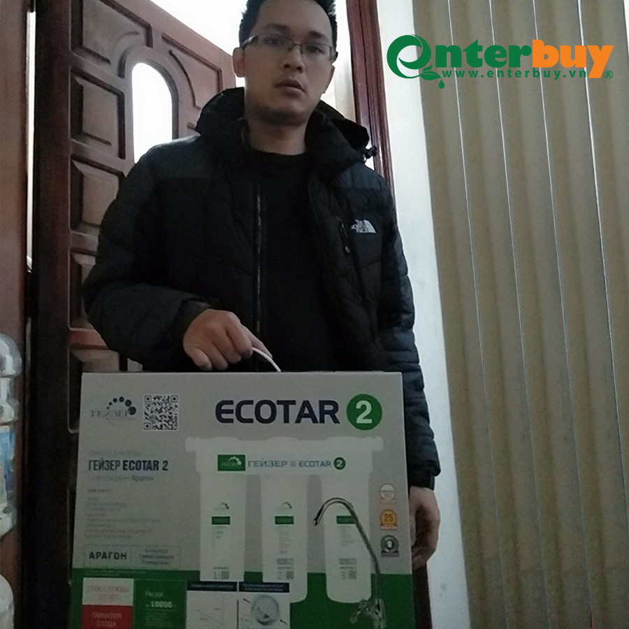 Công trình lắp đặt trực tiếp máy lọc nước nano Geyser Ecotar 2
