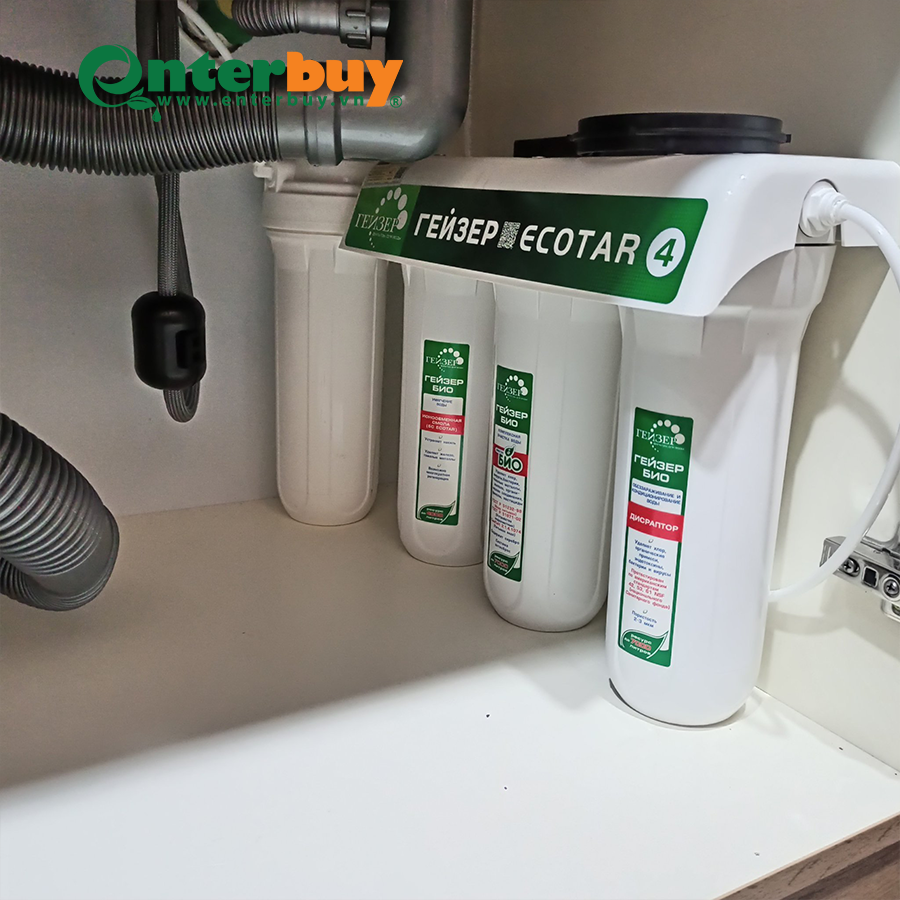 Công trình lắp đặt trực tiếp máy lọc nước nano Geyser Ecotar 4