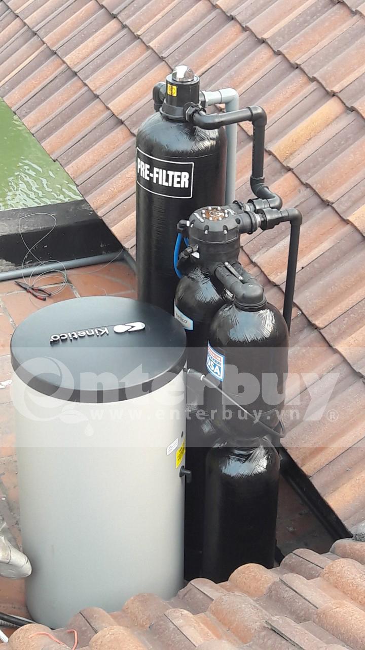 Enterbuy lắp đặt hệ thống lọc tổng gia đình Anh Chiến, Long Biên