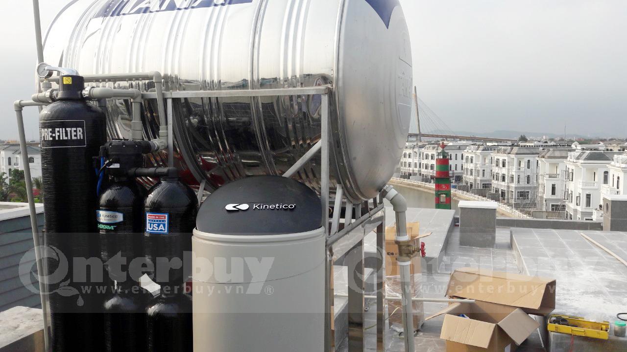 Enterbuy lắp đặt hoàn thành hệ thống lọc tổng cho gia đình anh Tín - Hà Nội