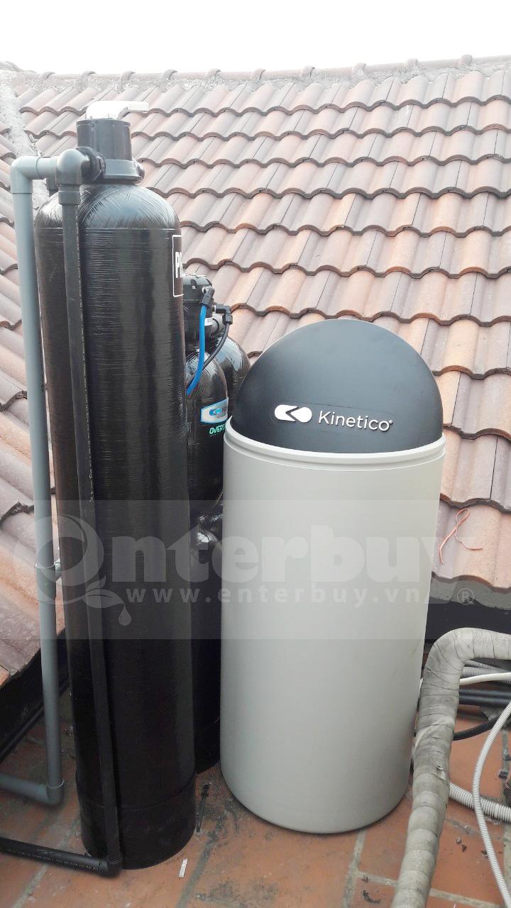 Gia đình Anh Chiến lắp đặt hệ thống lọc tổng Kinetico