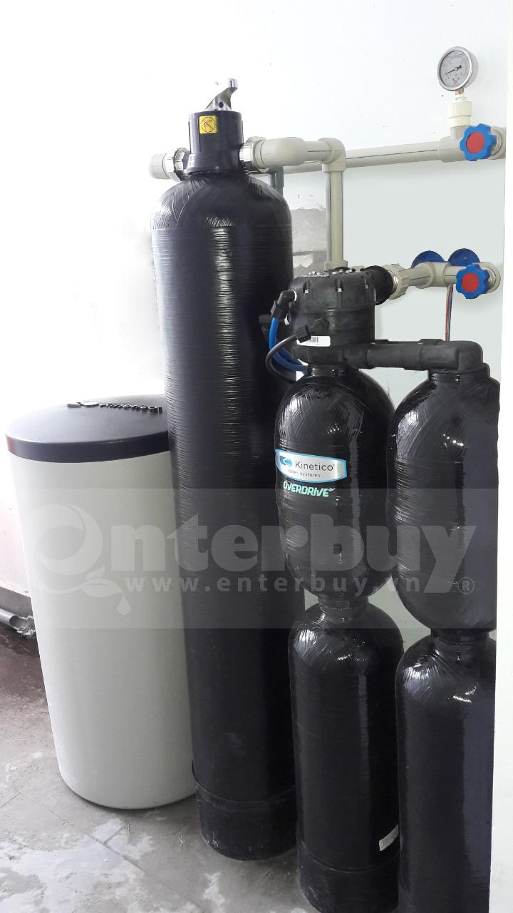 Lắp đặt hệ lọc tổng Kinetico tại gia đình anh Dũng