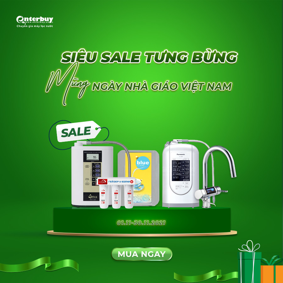 Enterbuy Việt Nam sale tưng bừng chào mừng ngày nhà giáo Việt Nam 20/11