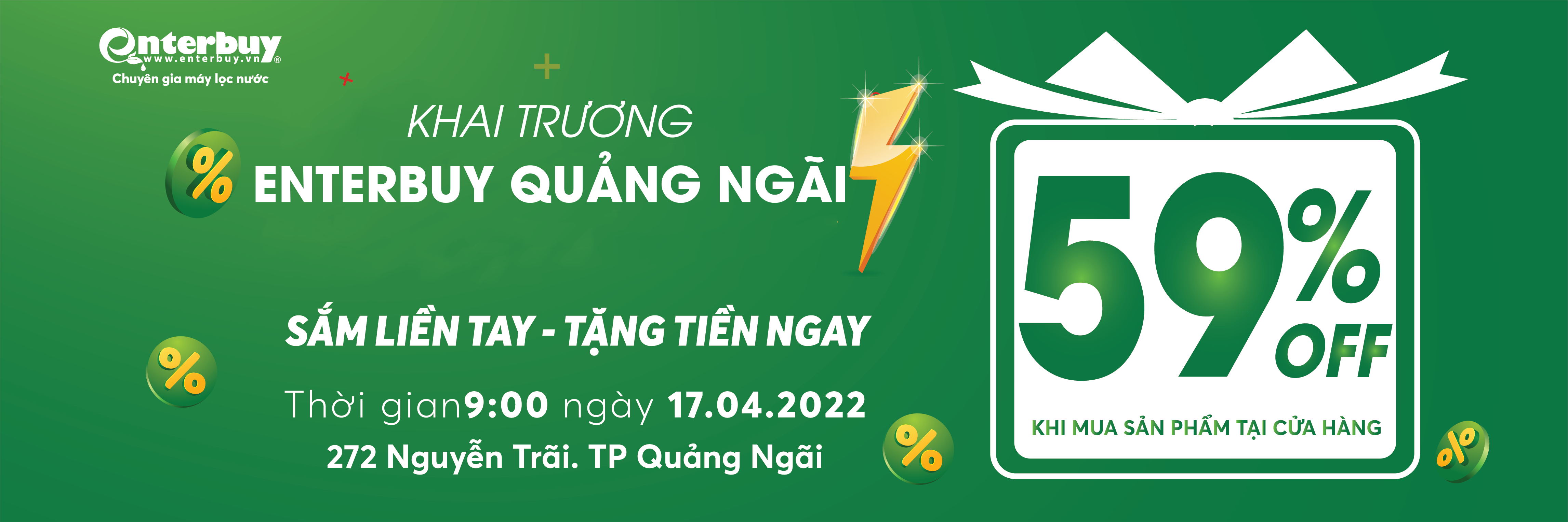 Enterbuy Việt Nam ra mắt chi nhánh Ủy quyền Enterbuy Quảng Ngãi