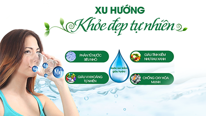Máy lọc nước ion kiềm Geyser Vuoxa chính thức “lên ngôi” trong chăm sóc sắc đẹp phụ nữ Việt.