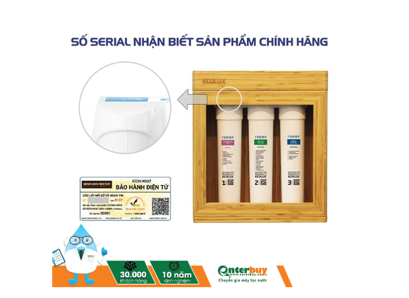 Làm sao để phân biệt máy lọc nước chính hãng?