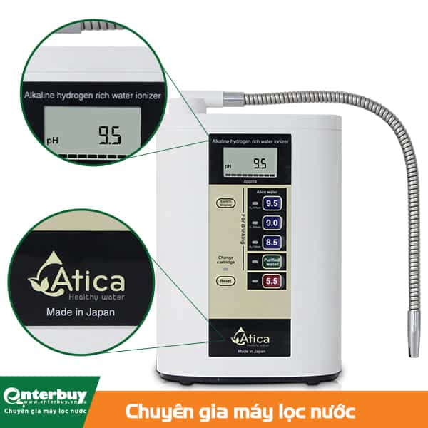 máy lọc nước ion kiềm giá rẻ atica chất lượng