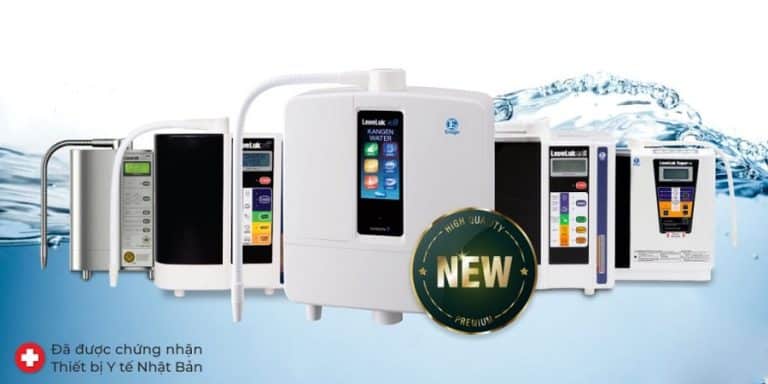Các phiên bản máy lọc nước ion kiềm Kangen