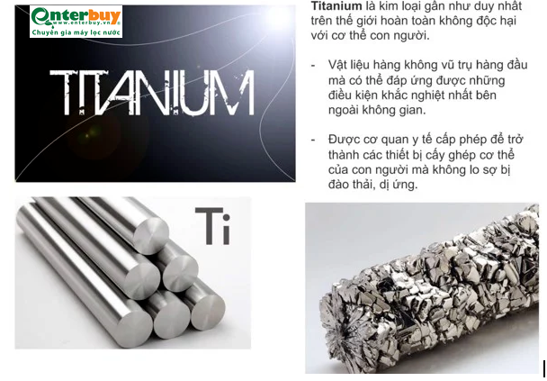 Ưu điểm của vật liệu Titanium.