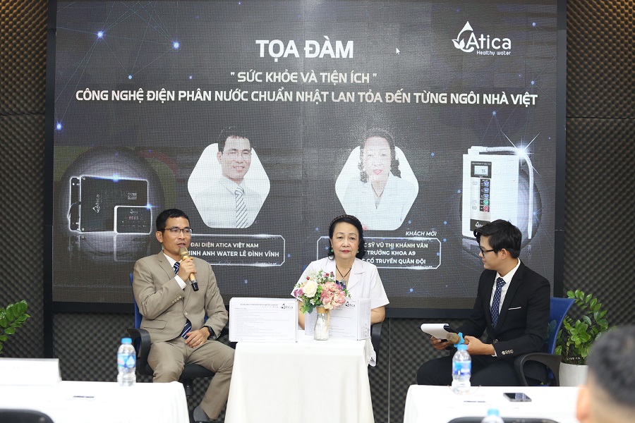 Buổi tọa đàm về công nghệ điện phân nước chuẩn Nhật