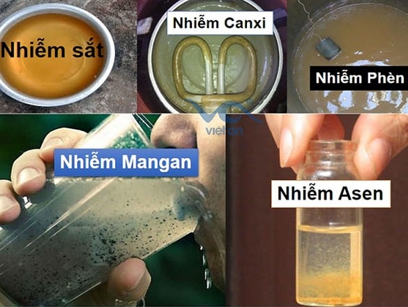 Dấu hiệu nhận biết nước sinh hoạt đang nhiễm bẩn