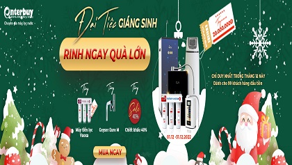 Đại tiệc Giáng sinh, rinh ngay quà lớn cùng Enterbuy Việt Nam