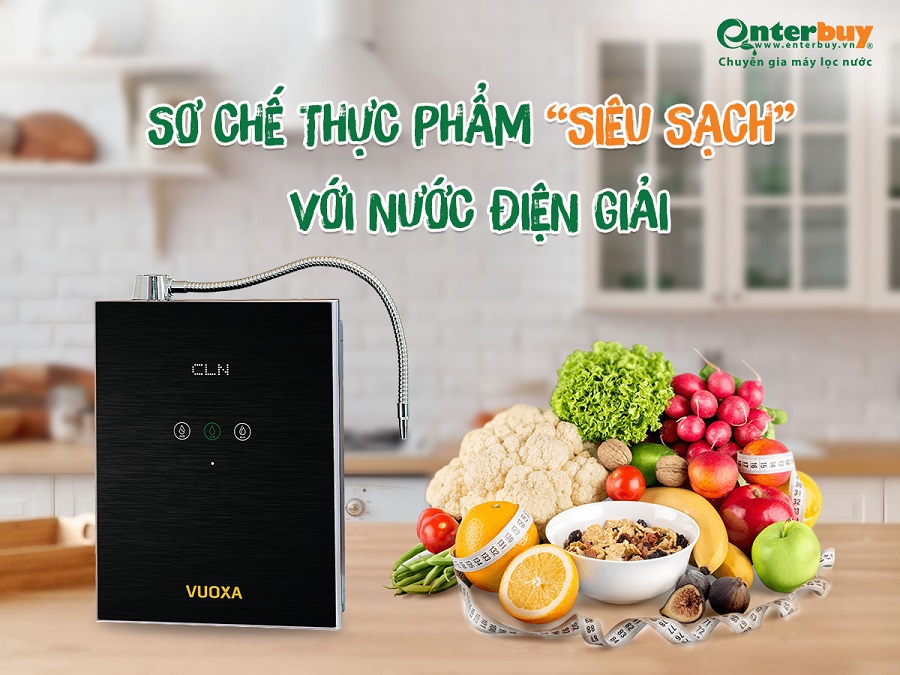 Thứ nước diệu kỳ “sát trùng” hoa quả sạch kin kít nước điện giải