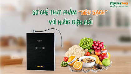 Thứ nước diệu kỳ “sát trùng” hoa quả sạch kin kít: nước điện giải