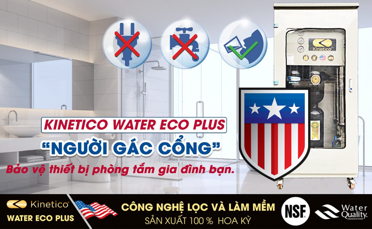 Hệ thống lọc tổng và làm mềm nước 2in1 Kinetico Water Eco Plus ( Made in USA)