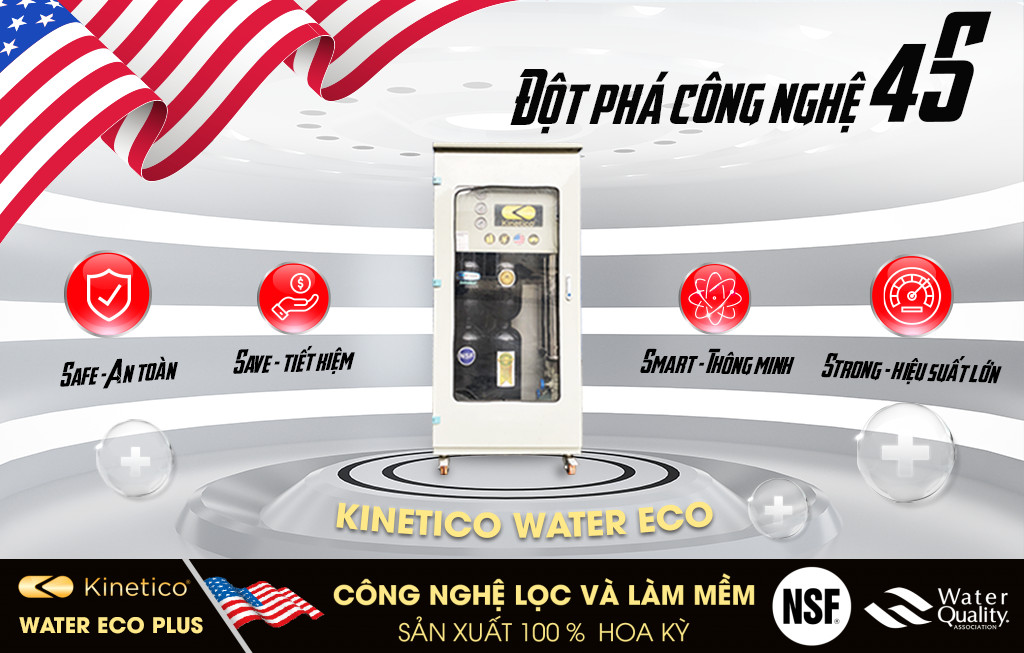 Hệ thống lọc tổng và làm mềm nước 2in1 Kinetico Water Eco Plus ( Made in USA)