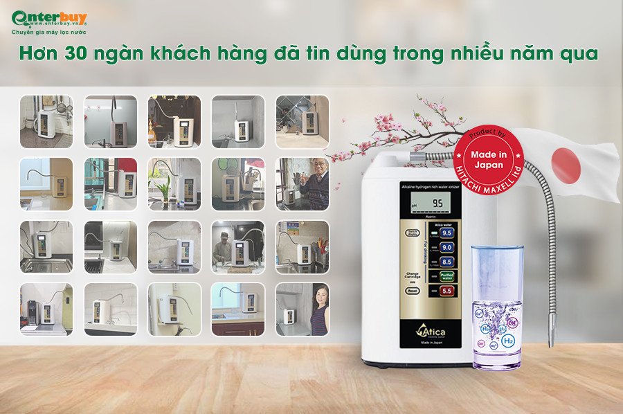 Hơn 10 ngàn khách hàng tin dùng trong năm năm qua chuyên gia máy lọc nước Enterbuy