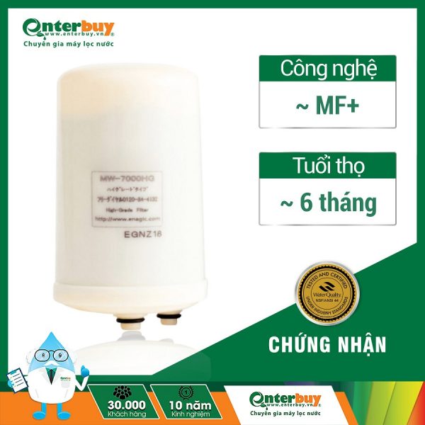 Lõi lọc ion kiềm Kangen Super 501