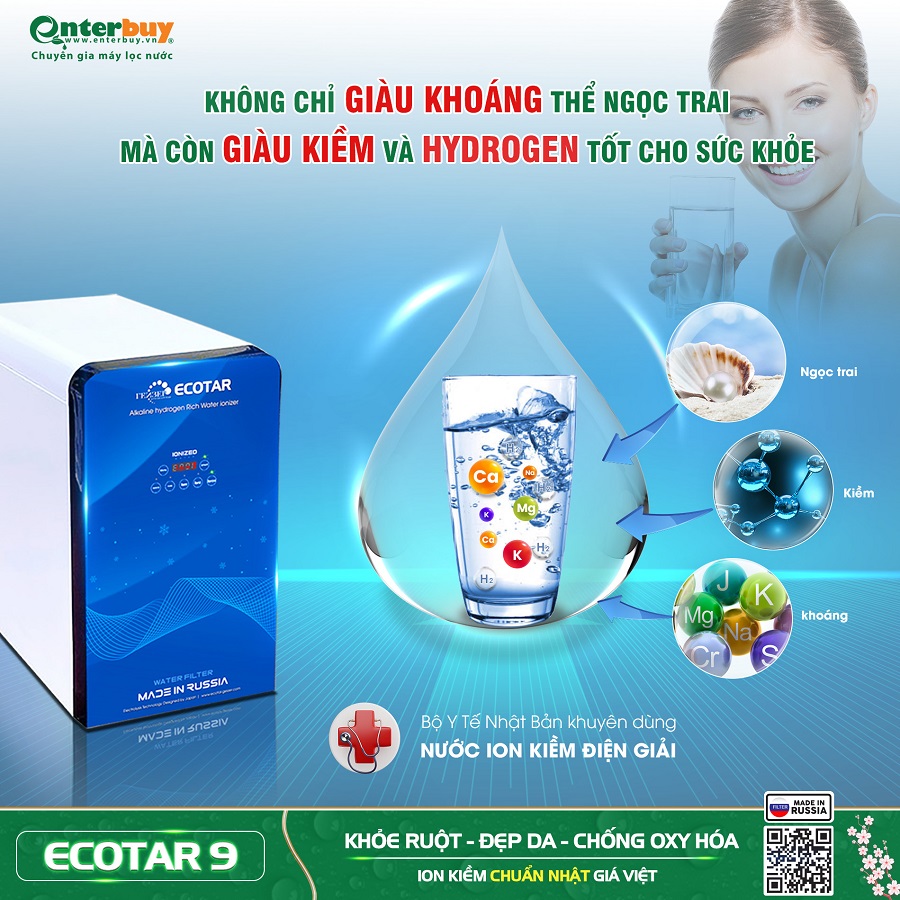 Tác dụng chống oxy hóa nhờ Hydrogen trong nước ion kiềm là vô cùng tuyệt vời