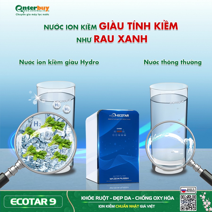 Uống nước kiềm cũng là một cách tốt để nạp kiềm vào cơ thể như với rau xanh