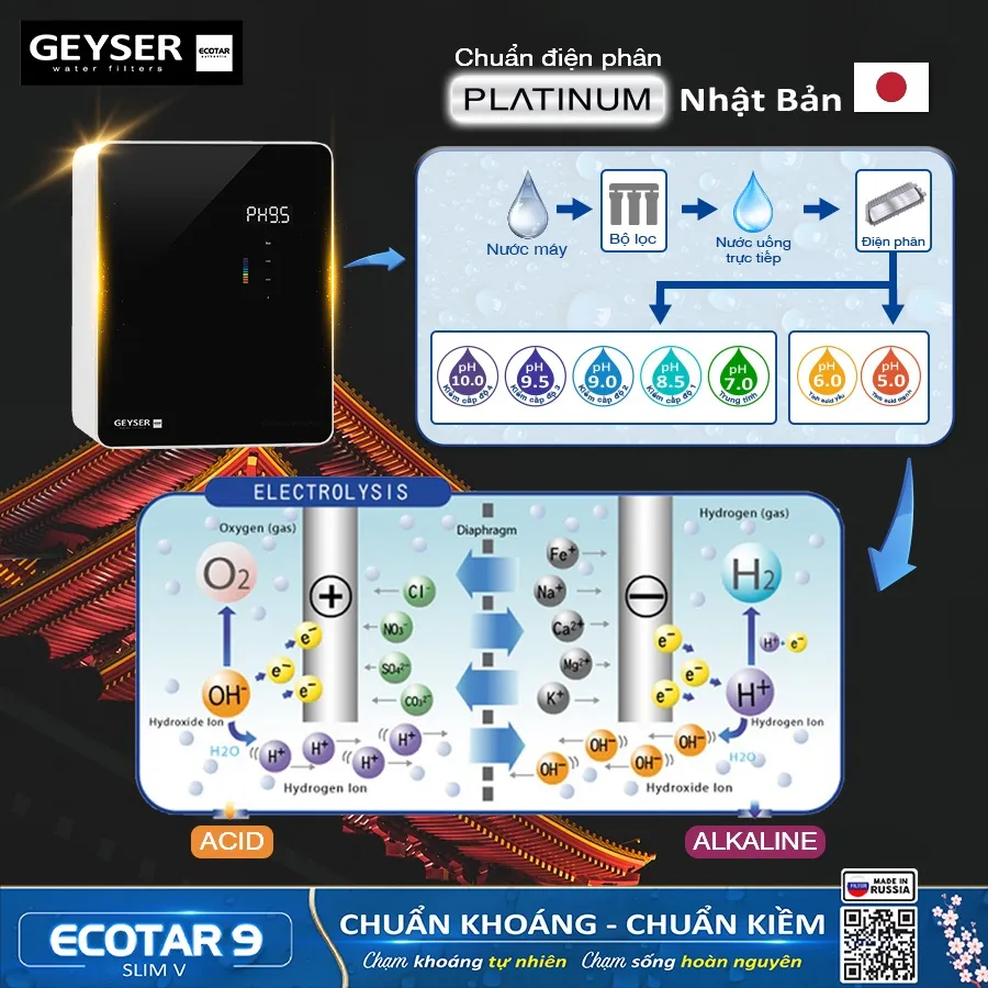 Sơ đồ điện phân chuẩn Nhật