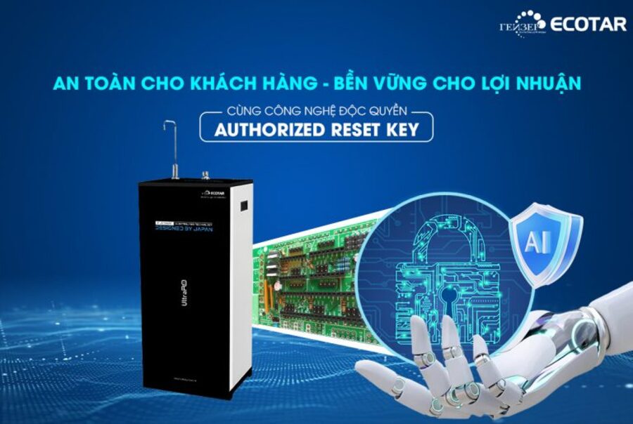 Máy lọc nước ion kiềm Geyser Ecotar 9 UltraRO Home