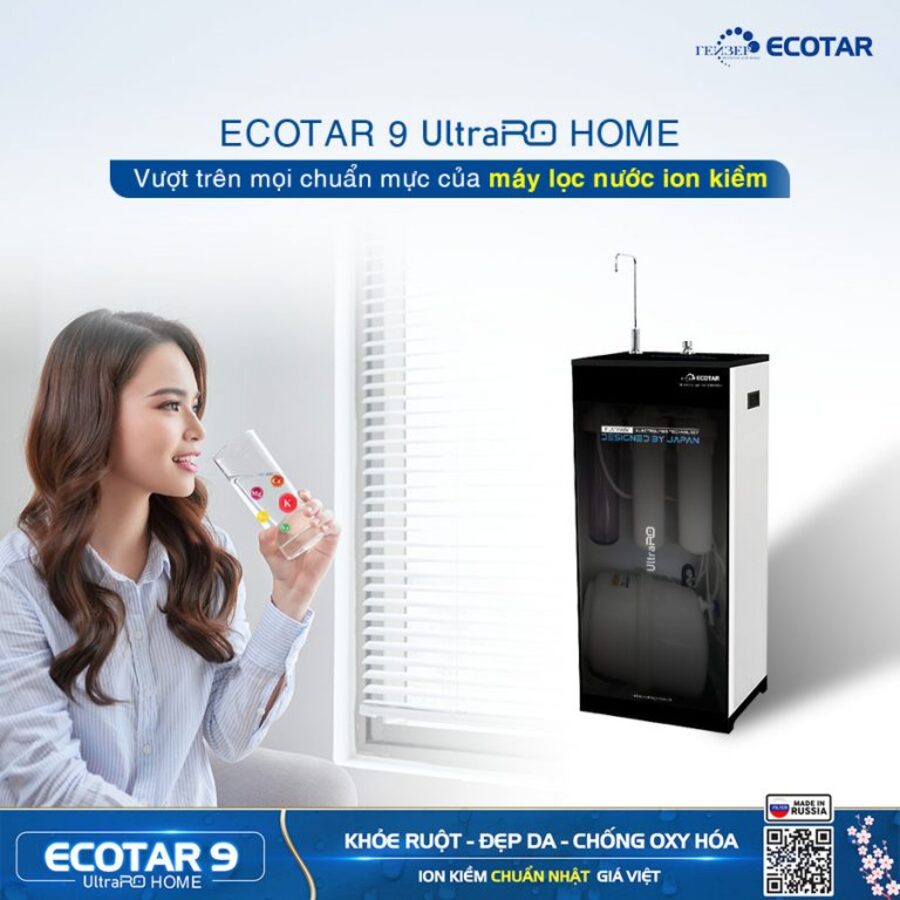 Máy lọc nước Geyser Ecotar 9 UltraRO Home lắp đặt linh hoạt mọi vị trí