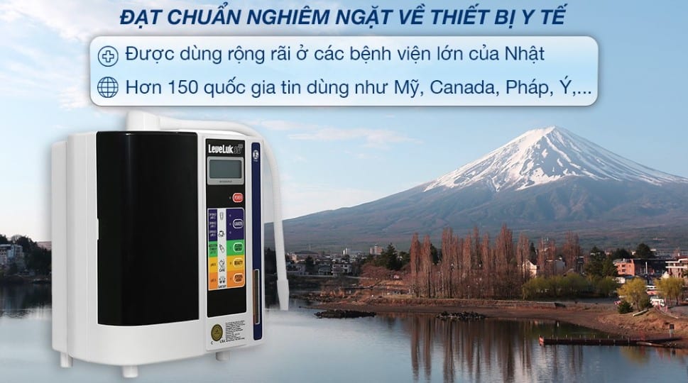Máy lọc nước điện giải Kangen Leveluk SD501