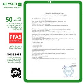 Máy lọc nước chuẩn khoáng Geyser Ecotar 9 Smart - Nhập khẩu nguyên chiếc từ châu Âu