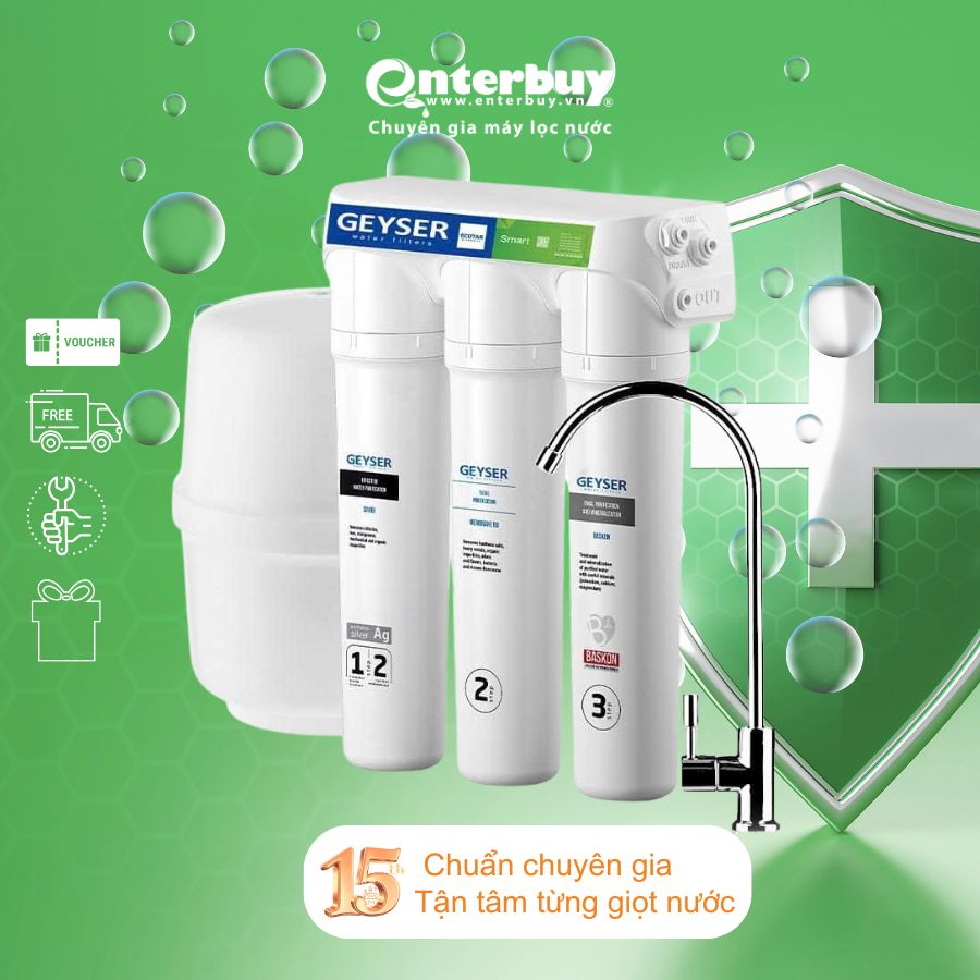 Máy lọc nước RO Geyser Ecotar 5 smart