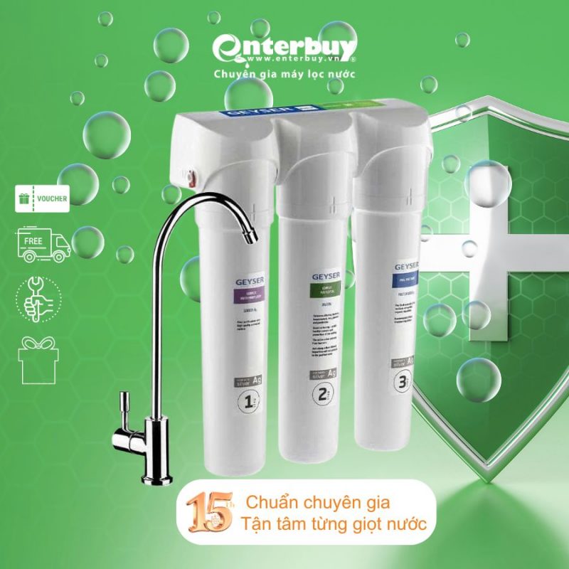 Máy lọc nước chuẩn khoáng Geyser Ecotar 9 Smart - Nhập khẩu nguyên chiếc từ châu Âu