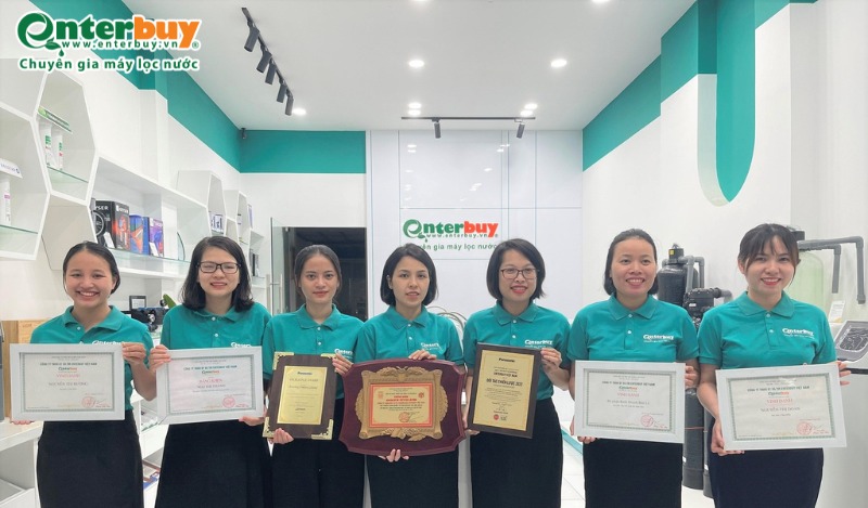 Enterbuy là đơn vị cung cấp máy lọc nước ion kiềm chính hãng
