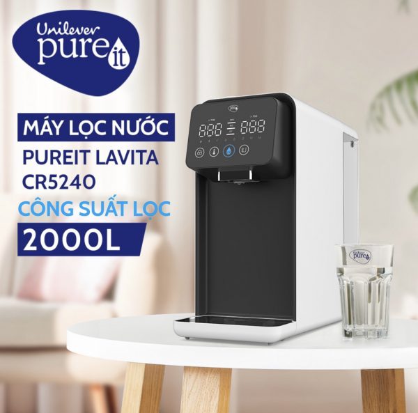 Máy lọc nước nóng lạnh PUREIT LAVITA CR5240