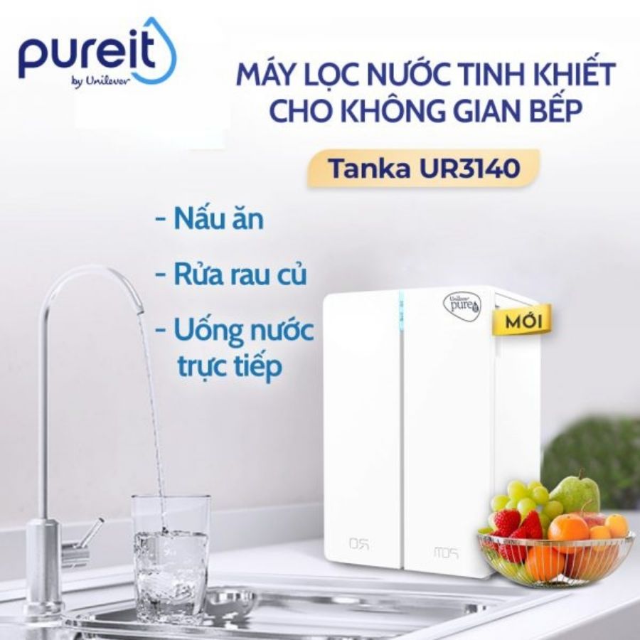 Máy lọc nước RO Pureit UR5440
