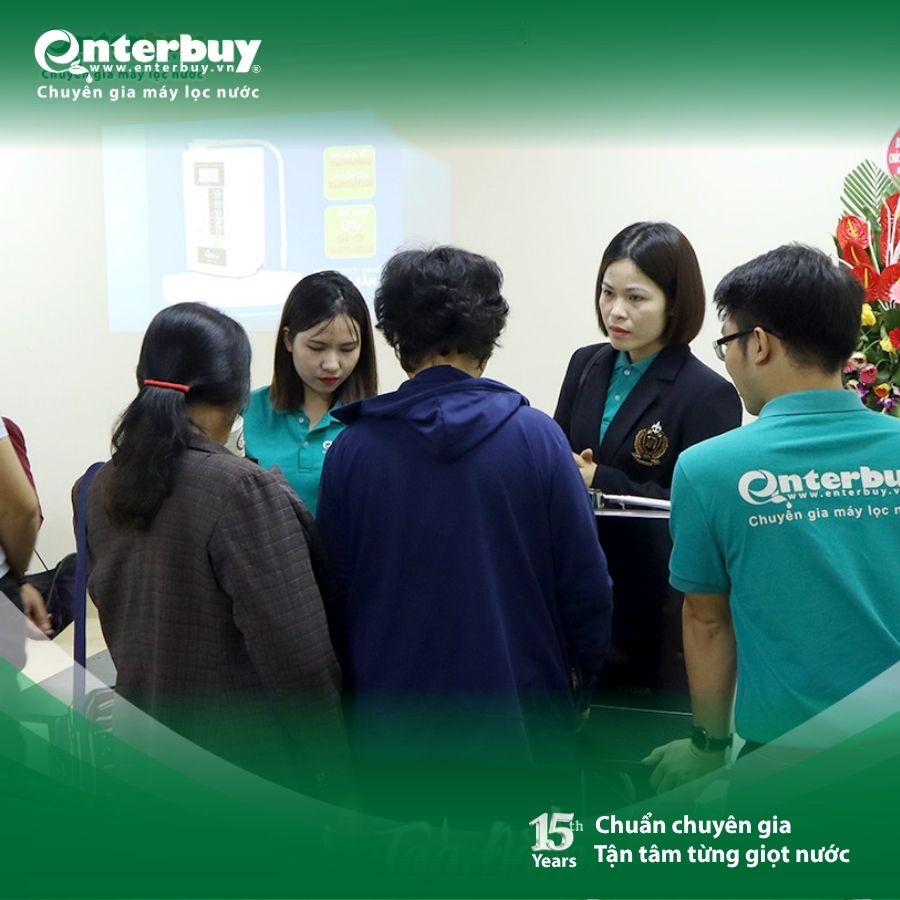 4 lý do nên chọn mua máy lọc nước tại Enterbuy